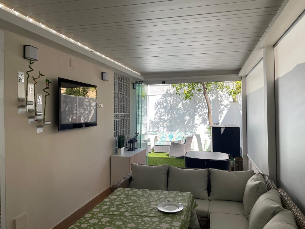 Pérgola bioclimática Brustor B200XL 07 Pérgola bioclimática Brustor B200XL