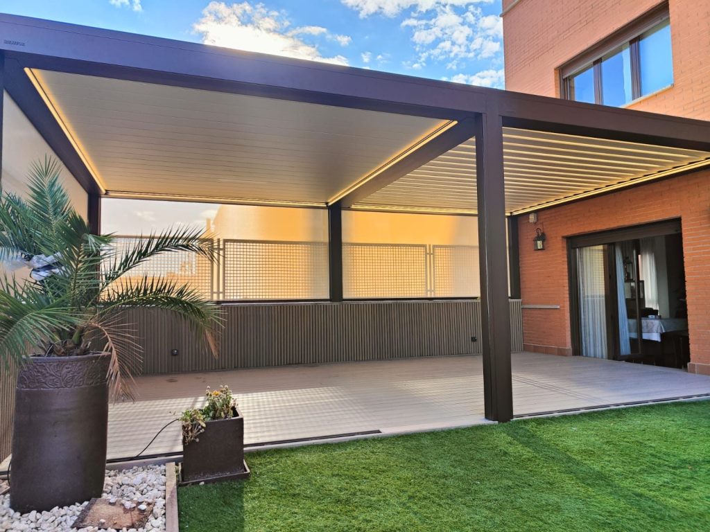 Pérgola bioclimática Brustor B250XL 07 Pérgola bioclimática Brustor B250XL
