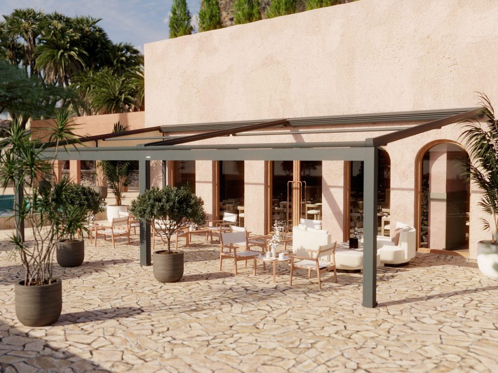 Pérgola veranda Brustor B128XL 04 Pérgola veranda Brustor B128XL